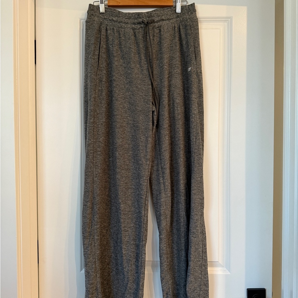 Fabletics cloud Jersey wide leg sweatpants in heathered gray